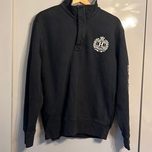 Tommy Hilfiger black mens sweater